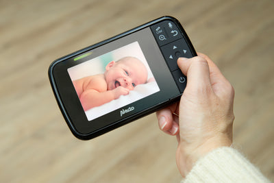 Alecto DVM135BK - Babyfoon met camera en 3.5" kleurenscherm, zwart