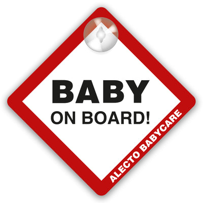Alecto BV-17 - Baby on board sign, 1x
