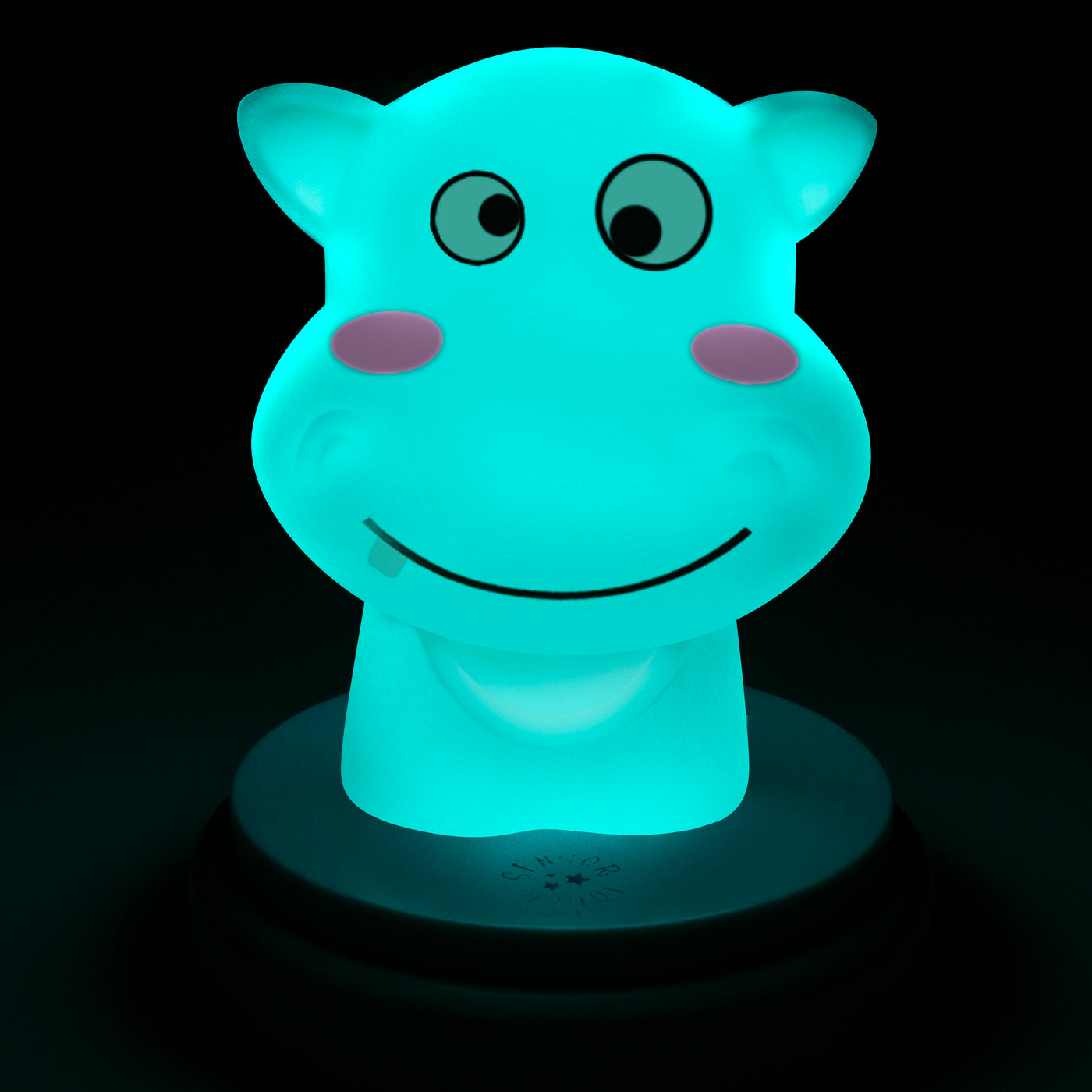 Alecto SILLY HIPPO - LED night light, hippo, blue