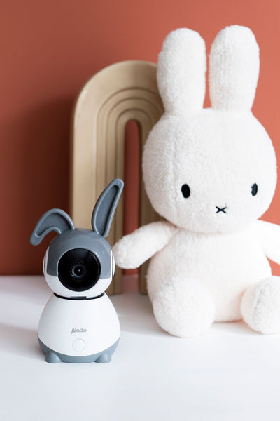 Alecto SMARTBABY10 - Wifi babyfoon met camera - Wit/Grijs