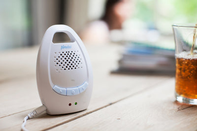 Alecto DBX-10 - Babyphone numérique, blanc/blue