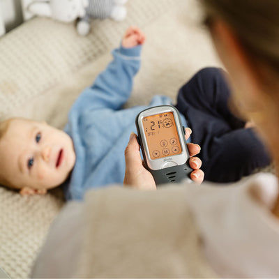 Alecto DBX68GS - Outdoor babyfoon met groot bereik, antraciet