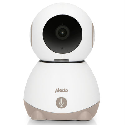 Alecto SMARTBABY10BE - Wi-fi baby monitor with camera, white/taupe