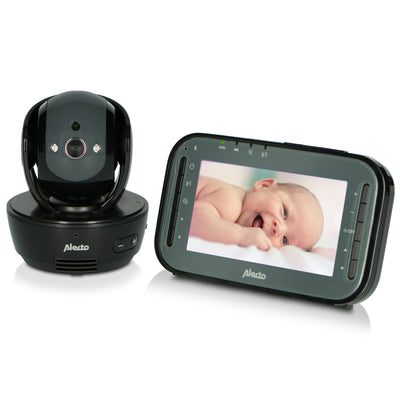 Alecto DVM200MBK - Video baby monitor with 4.3" colour display, black