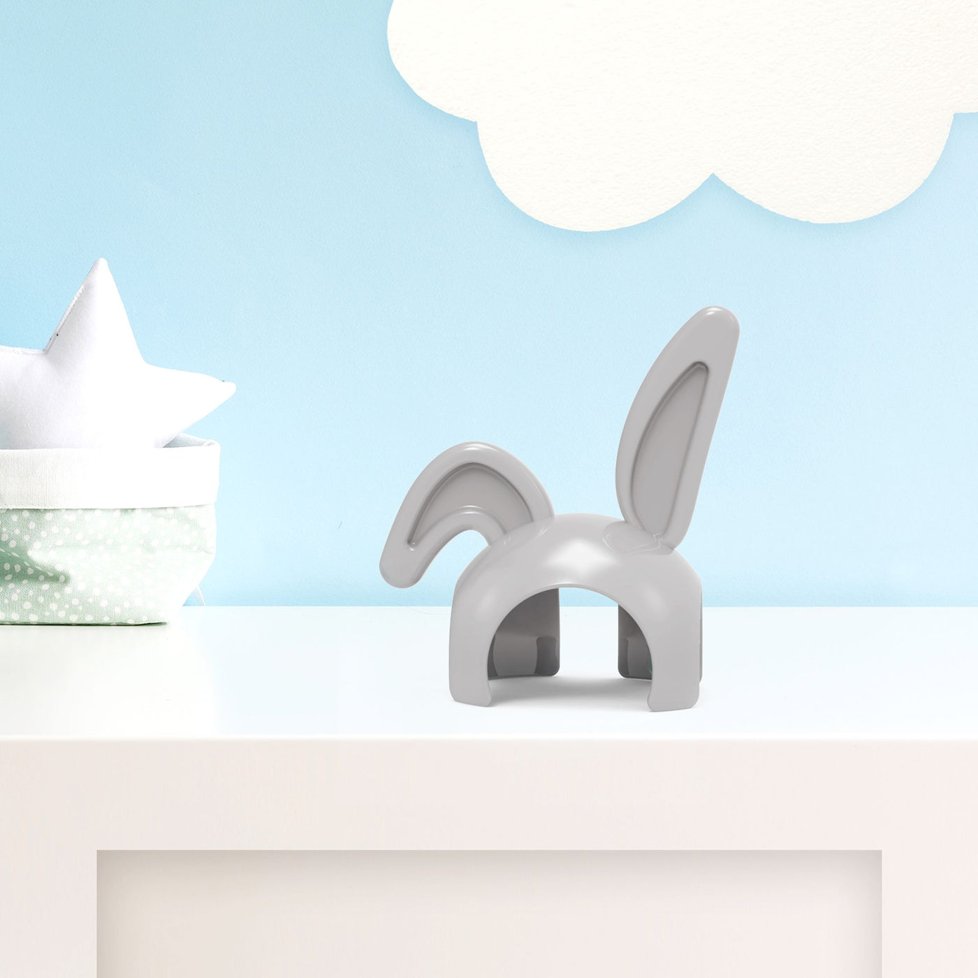 Alecto SMARTBABY10 - Wifi babyfoon met camera - Wit/Grijs
