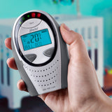 DB-188 LUX - Full Eco DECT babyfoon met display - wit/antraciet