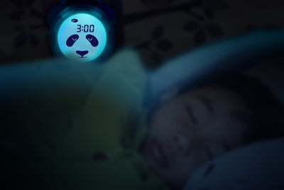 Alecto BC100PANDA - Sleep trainer, night light and alarm clock, panda