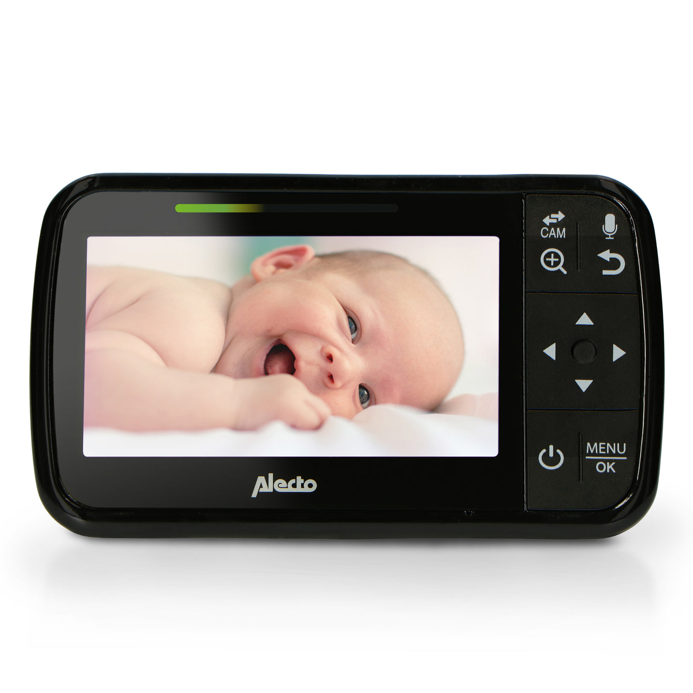 Alecto DVM149 - Video baby monitor with 4.3" colour display, black