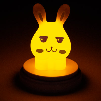 Alecto FUNNY BUNNY - LED nachtlampje, konijn, geel
