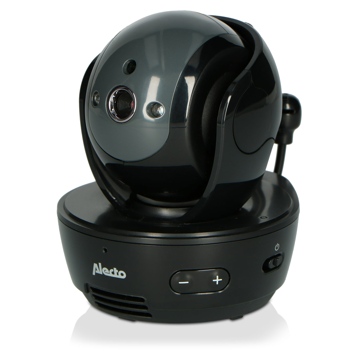 Alecto DVM200MBK - Video baby monitor with 4.3" colour display, black