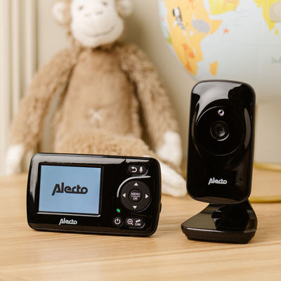 Alecto DVM71BK - Babyfoon met camera en 2.4" kleurenscherm, zwart