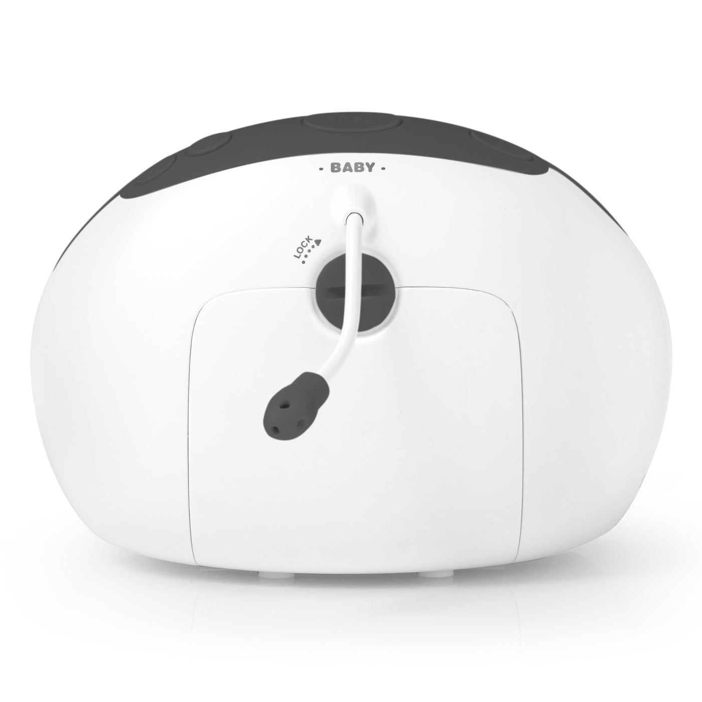 Alecto DBX-88 LIMITED - Full Eco DECT baby monitor with display, white/anthracite