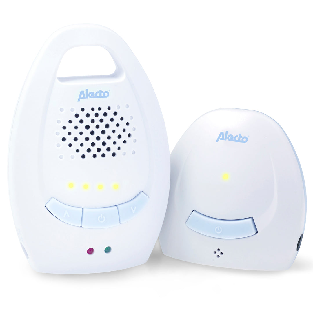 Babyphone Audio Alecto DBX110 Con Tecnologia DECT – Portata 300 M, Modalità ECO, Bassa Radiazione