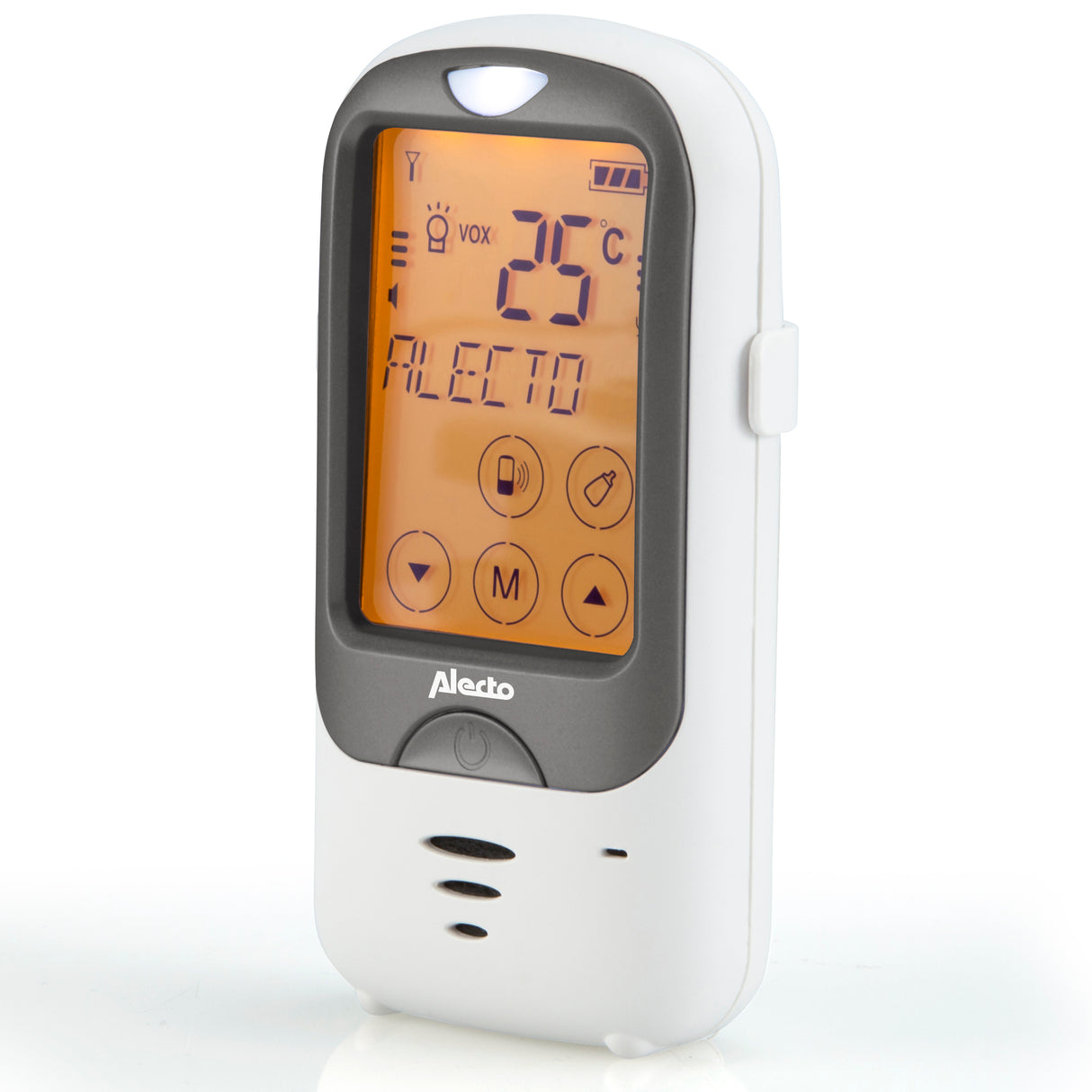 Alecto DBX-68 - Longe range outdoor baby monitor, white/anthracite