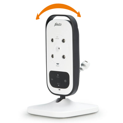 Alecto DVM-75 - Video baby monitor with 2.4" colour display, white/anthracite