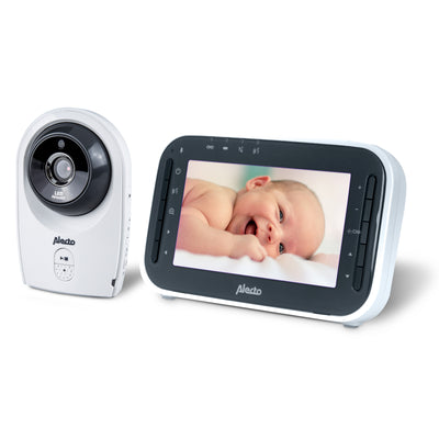 Alecto DVM-143 - Video baby monitor with 4.3" colour display, white/anthracite