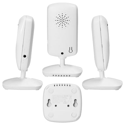 Alecto DVM-64 - Babyphone avec caméra et écran couleur 2.4", blanc