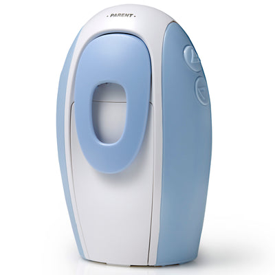 Alecto DBX-88 ECO - Full Eco DECT babyfoon met display, wit/blauw