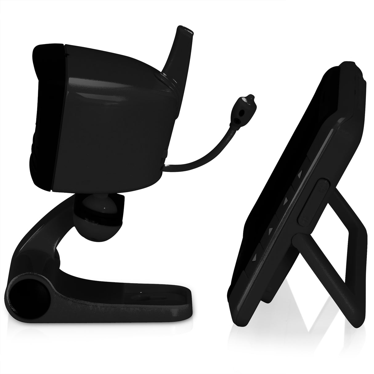 Alecto DVM-250ZT - Babyfoon met camera en 5" kleurenscherm, zwart