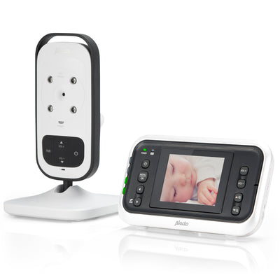 Alecto DVM-75 - Video baby monitor with 2.4" colour display, white/anthracite