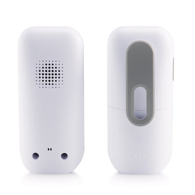 Alecto DBX150 – Luxe Full Eco DECT audio babyfoon met projector, slaapliedjes en nachtlampje – Wit/Grijs