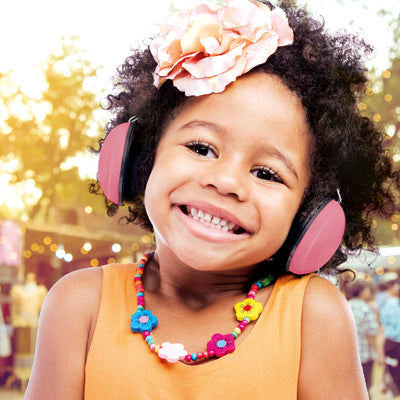 Alecto BV-71RE - Protection auditive pour les enfants - Rose