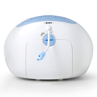 Alecto DBX-88 ECO - Full Eco DECT babyfoon met display, wit/blauw