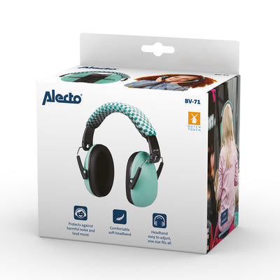 Alecto BV-71 - Protection auditive pour les enfants - Vert