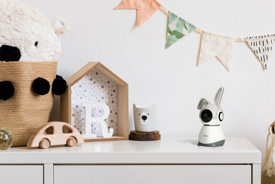 Alecto SMARTBABY10 - Wifi babyfoon met camera - Wit/Grijs