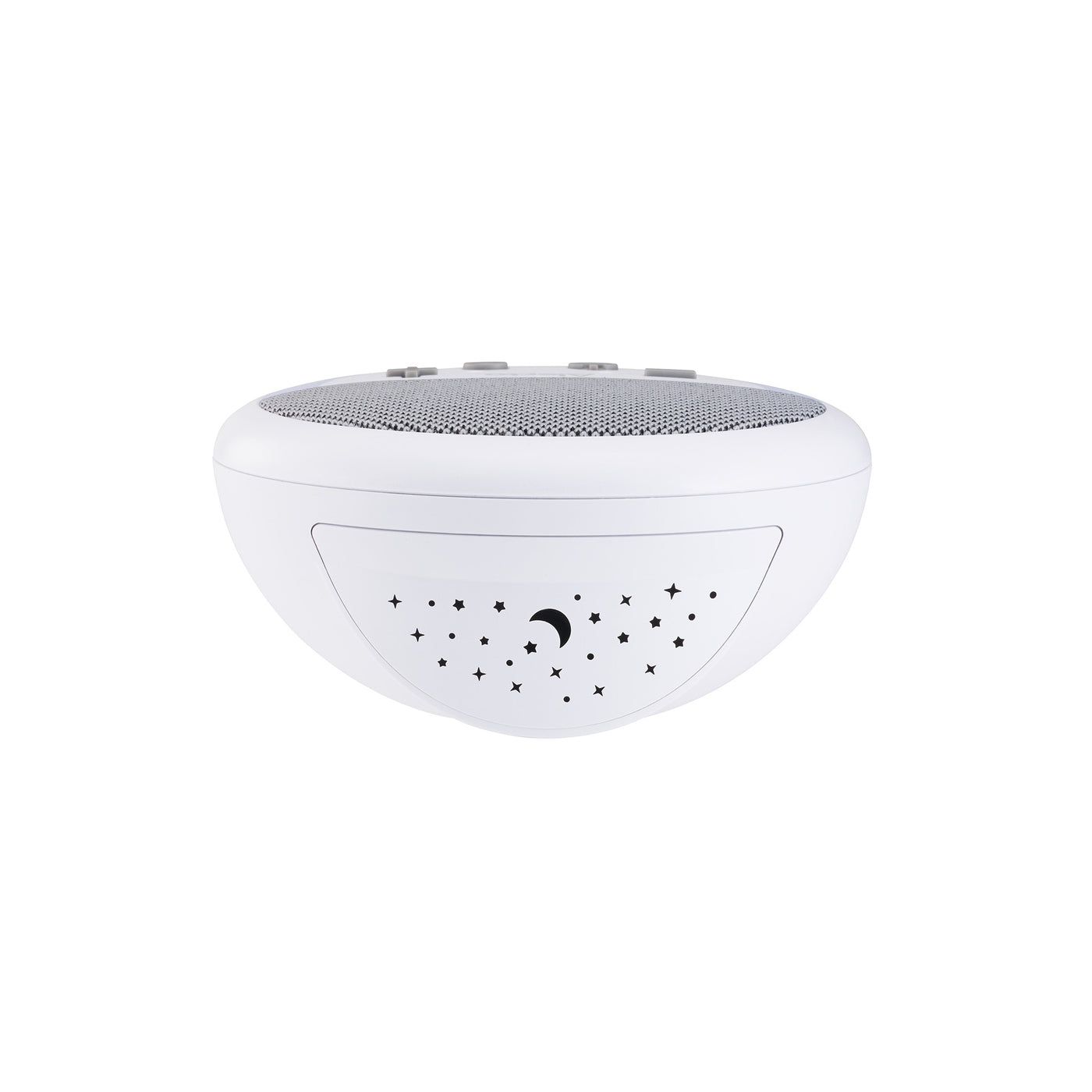 Alecto DBX150 – Luxe Full Eco DECT audio babyfoon met projector, slaapliedjes en nachtlampje – Wit/Grijs