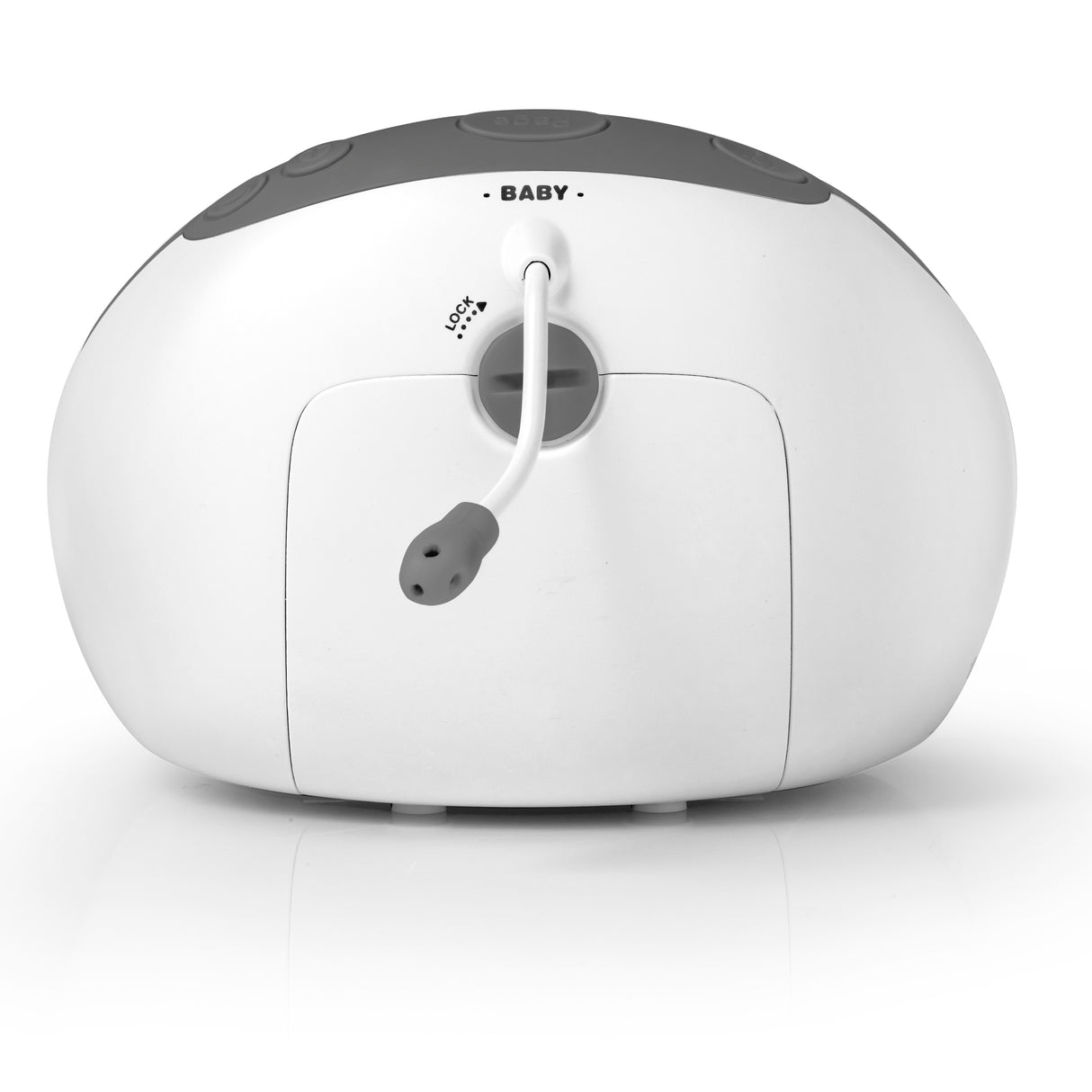 DB-188 LUX - Full Eco DECT babyfoon met display - wit/antraciet