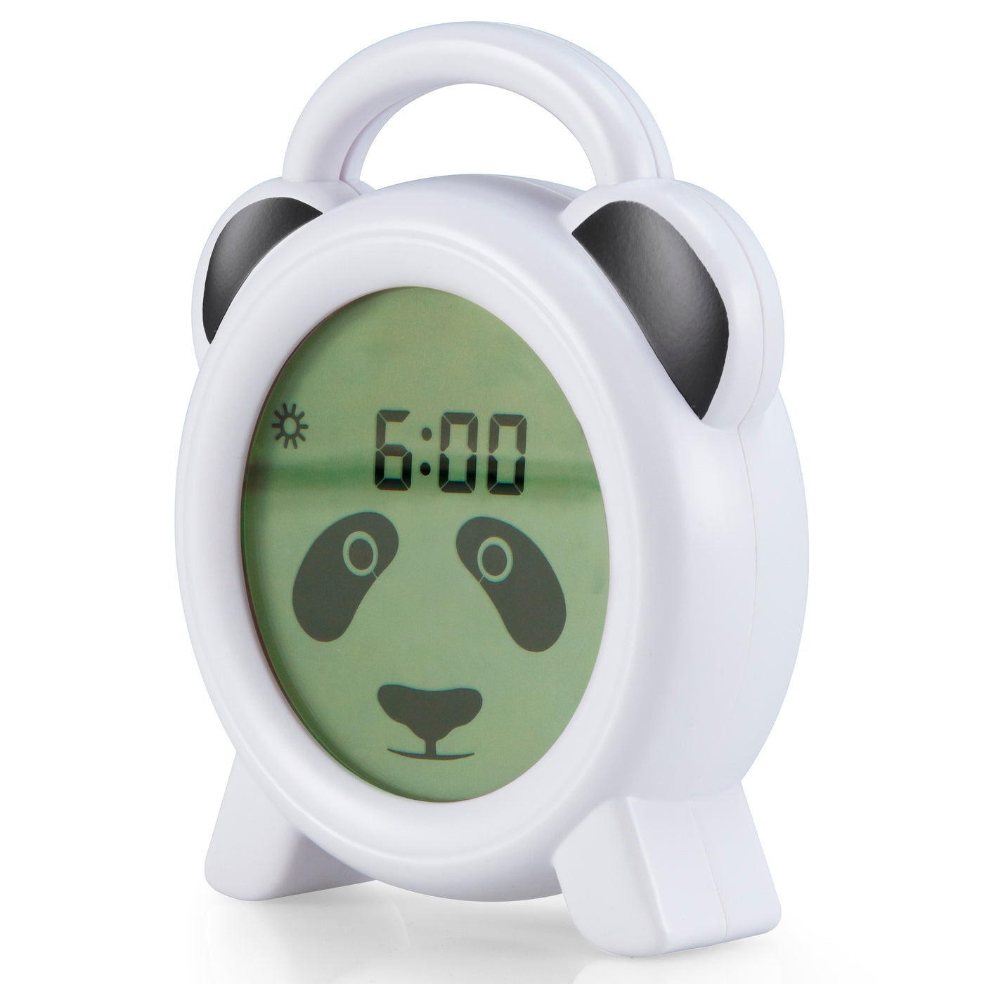 Alecto BC100PANDA - Slaaptrainer, nachtlampje en wekker, panda
