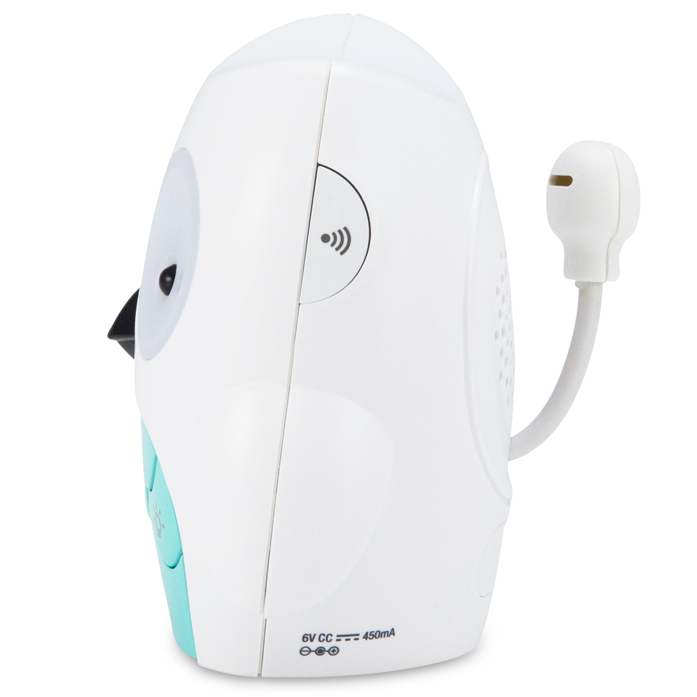 Alecto DBX-84 - Babyphone DECT hibou, blanc/menthe