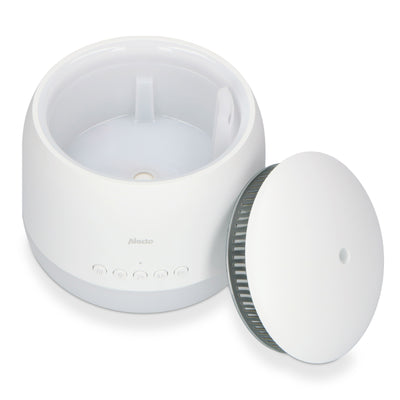 Alecto BC23 - Humidificateur pour chambre de bébé 3 en 1, blanc