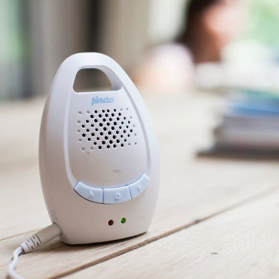 Alecto DBX-10 - Babyphone numérique, blanc/blue