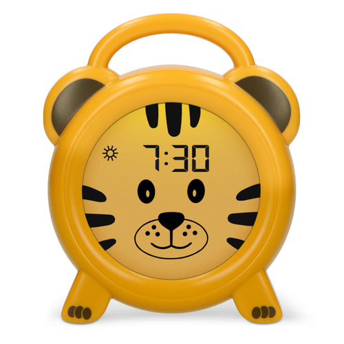Alecto BC100TIGER - Sleep trainer, night light and alarm clock, tiger