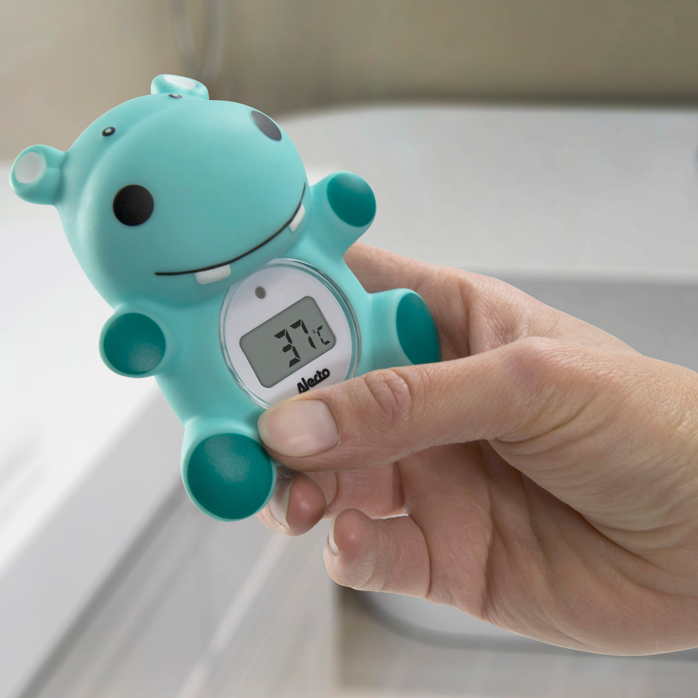 Alecto BC-11 HIPPO - Bath and room thermometer, hippo