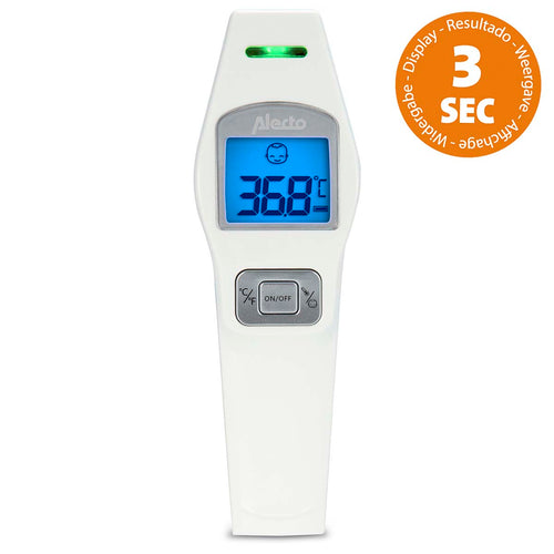 Alecto BC-37 - Forehead thermometer, infrared white