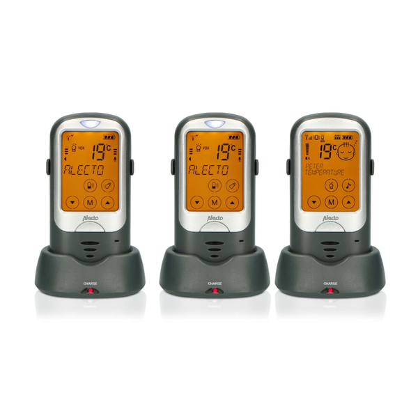 Alecto DBX68GS Babyfoon bundel met extra babyunit DBX68GSBU