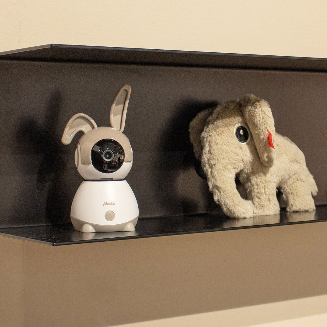 Alecto Baby SMARTBABY10BK | Wifi babyfoon met op afstand beweegbare