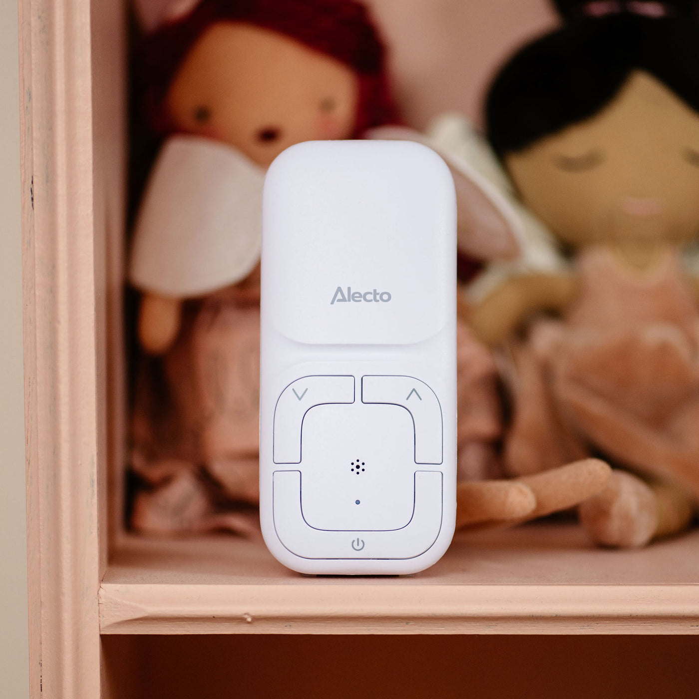 Alecto DBX130 - Babyphone audio Full Eco moderne avec qualité sonore DECT cristalline et longue autonomie en veille - Blanc