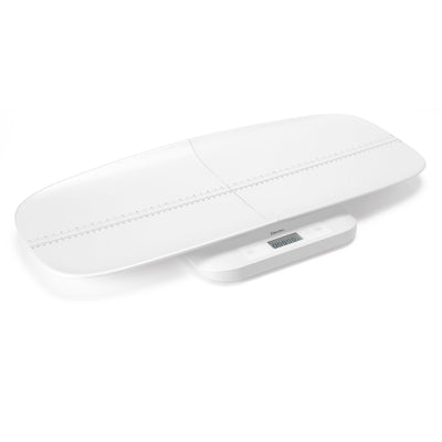 Alecto BC70 - Pèse-bébé numérique, pèse-personne et pèse-animaux en un seul appareil - Jusqu’à 150 kg avec plateau amovible - Blanc
