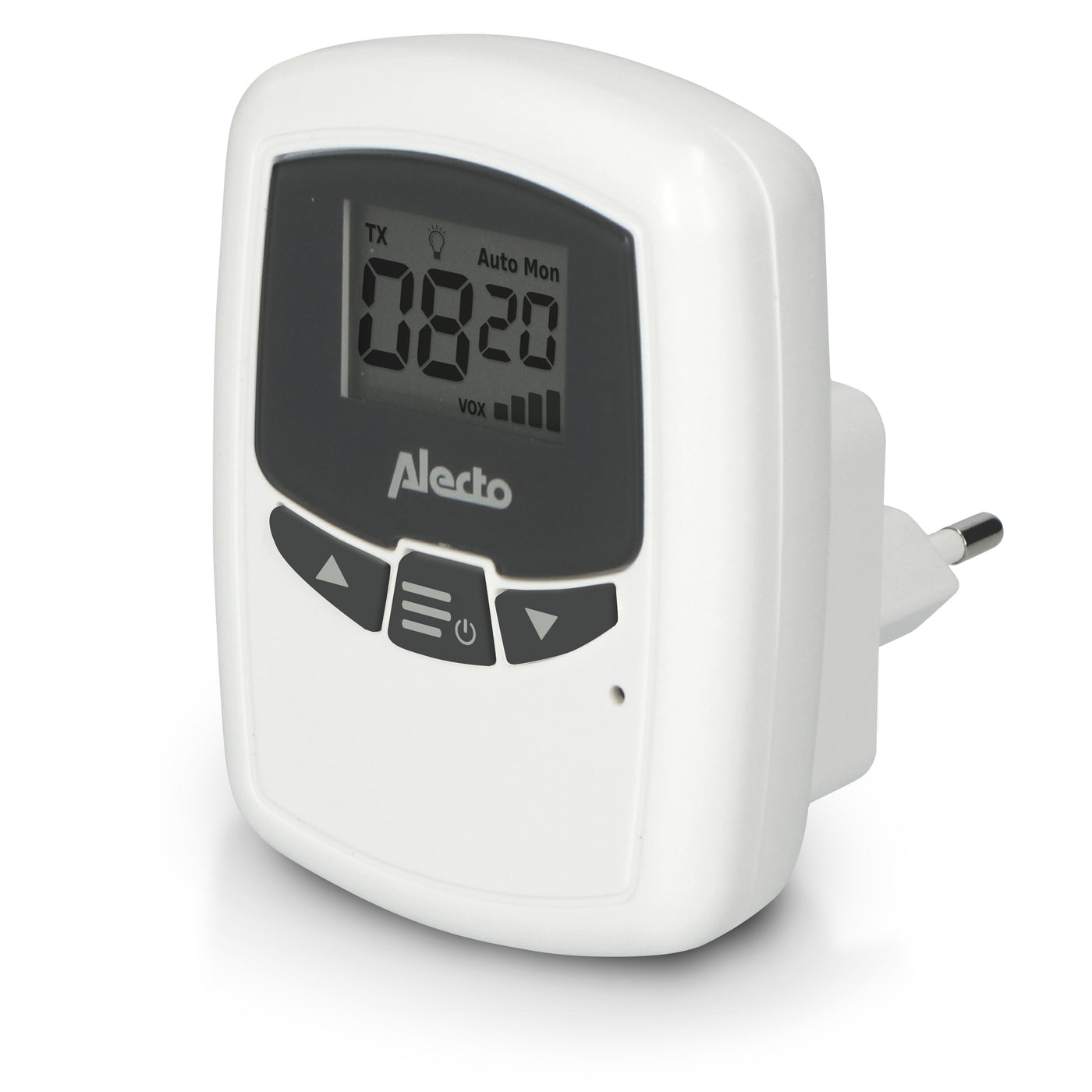 Alecto Baby DBX-80 - Baby monitor with range up to 3000 meter, white/anthracite