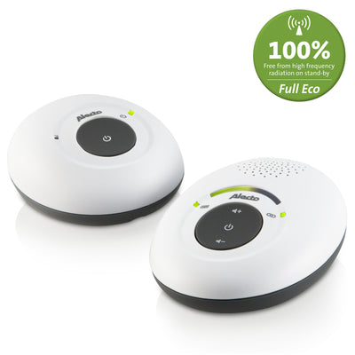 Alecto DBX-115 - Babyfoon Full Eco DECT, wit/antraciet