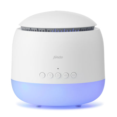 Alecto BC23 - Humidificateur pour chambre de bébé 3 en 1, blanc
