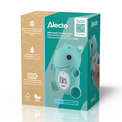 Alecto BC-11 HIPPO - Bath and room thermometer, hippo