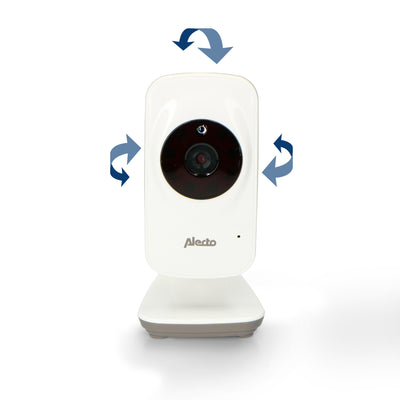 Alecto DVM-71C - Extra camera voor DVM-71 / DVM71BK, wit/Taupe