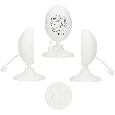 Alecto DVM-140 - Babyphone avec caméra et écran couleur 4.3", blanc