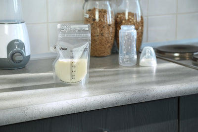 Alecto BF100 - Moedermelk bewaarzakjes 220 ml, 100 stuks