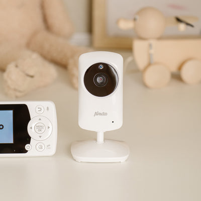 Alecto DVM-64 - Babyfoon met camera en 2.4" kleurenscherm, wit
